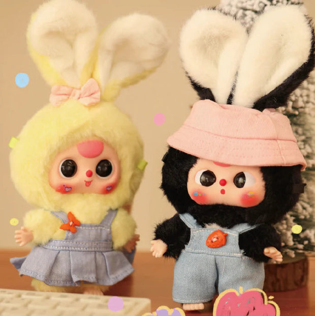 Baby Three Macaron Cute Bunny Series Plush Dolls, Blind Box