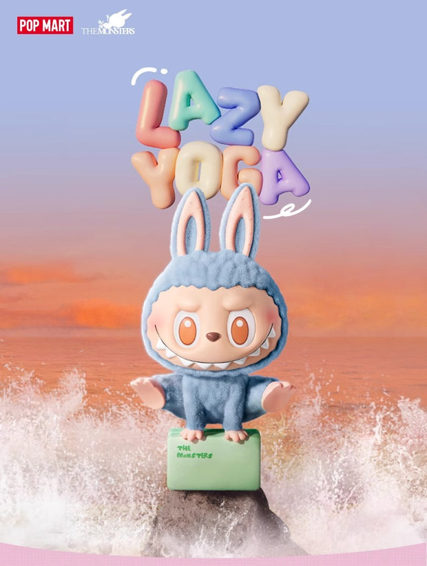 THE MONSTERS Labubu Lady Yoga Series PVC Figures