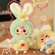 Baby Three Macaron Cute Bunny Series Plush Dolls, Blind Box