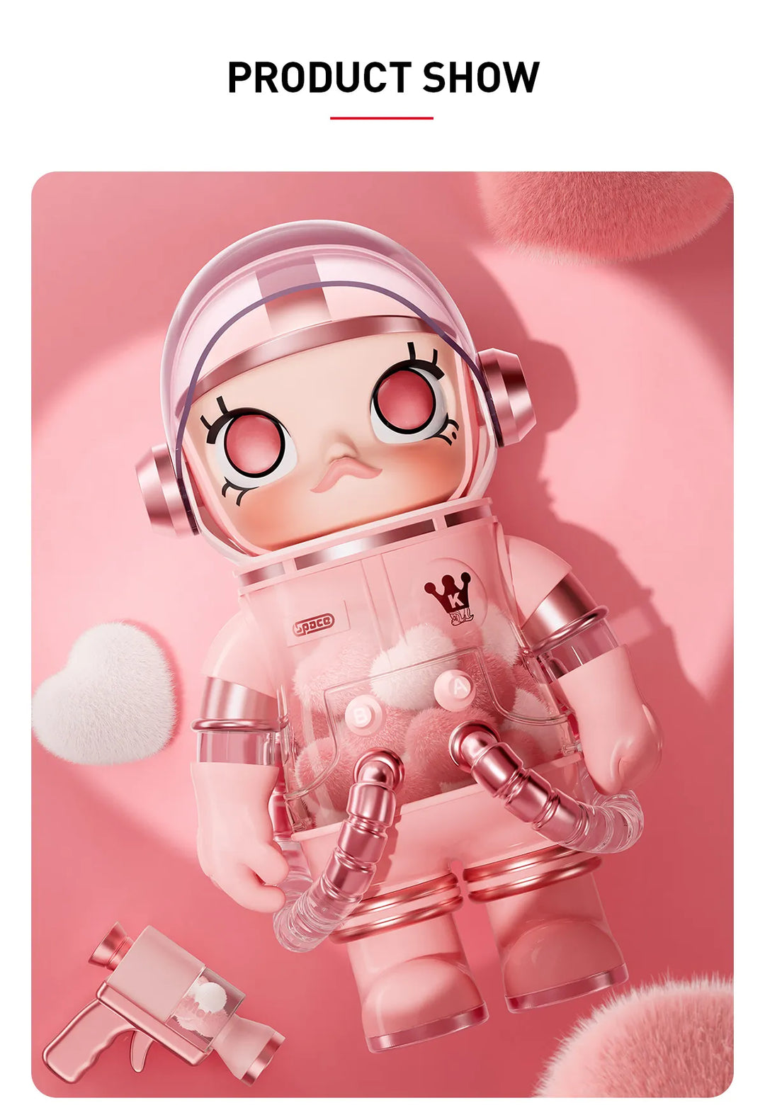 MEGASPACEMOLLY400% SMITTEN LOVEジオン Pop Mart Mega Space Molly 400% Smitten Love Figure | eBay