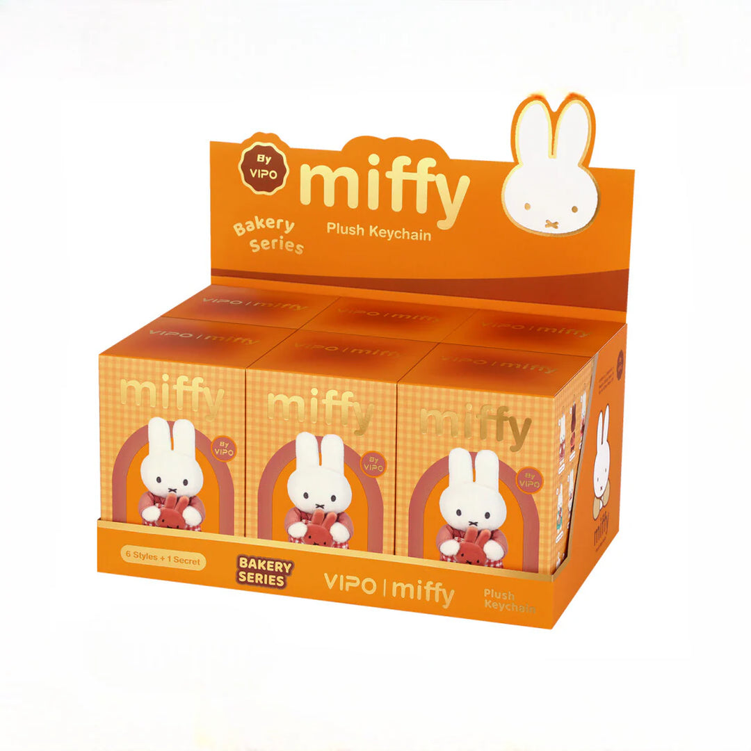 pre order] VIPO x Miffy Bakery Series Plush Keychain Blind Box