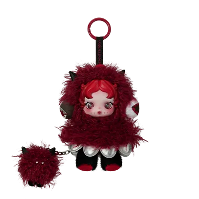 SKULLPANDA You Found Me! Series Plush Doll Pendant
