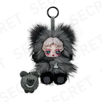 SKULLPANDA You Found Me! Series Plush Doll Pendant – Little Mysteries