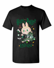 [kid size] Harry Potter Labubu T-Shirt – Cute Wizard Graphic Tee, 100% Cotton