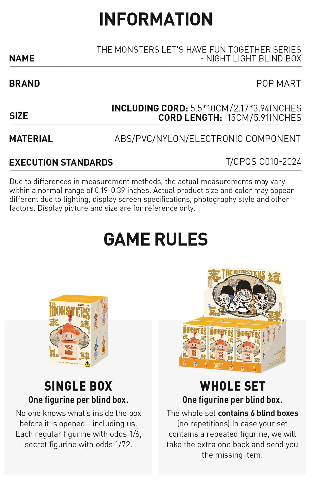 pre order] Labubu The Monsters Let's Have Fun Together Series