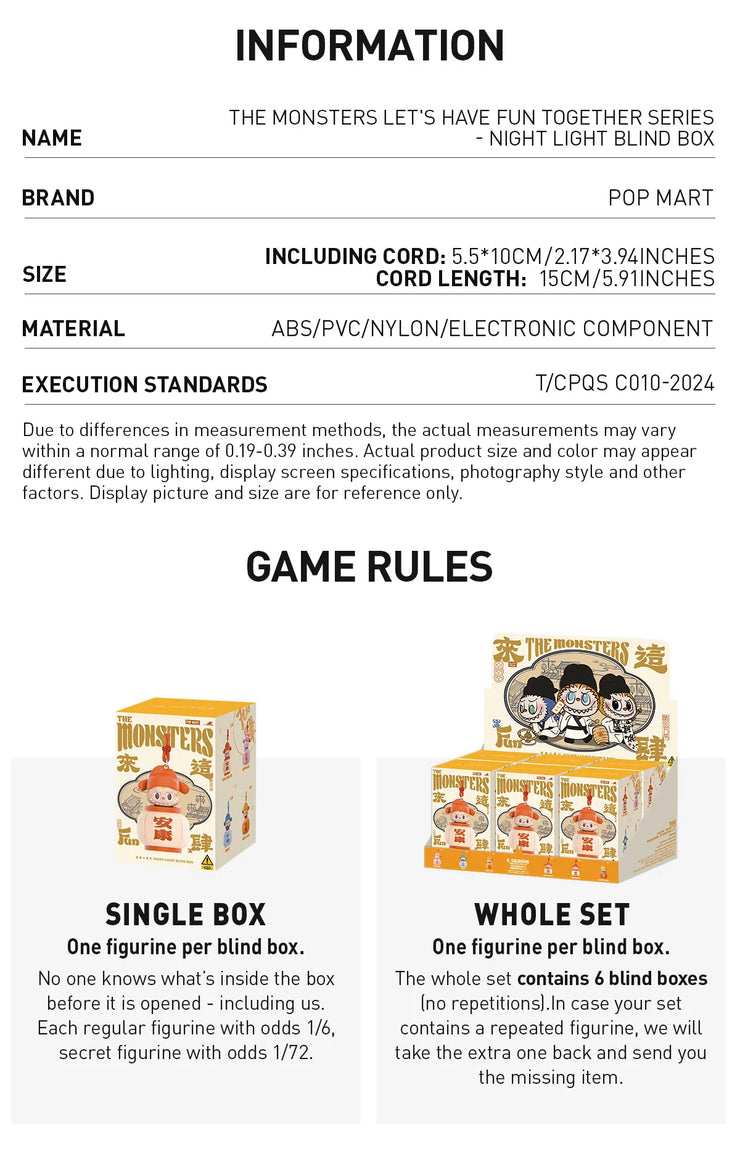 [pre order]  Labubu The Monsters Let's Have Fun Together Series
