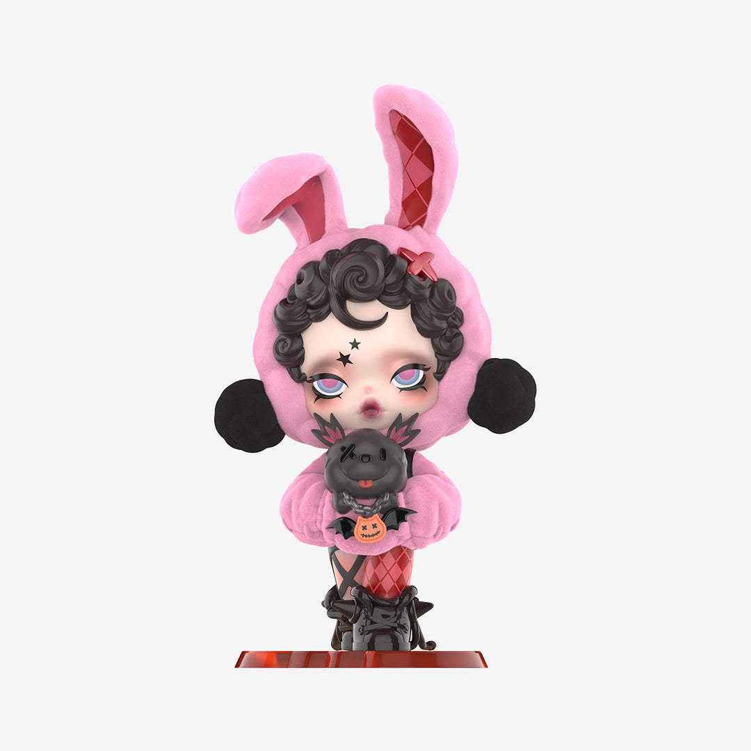 ぬいぐるみ SKULLPANDA Bunny or Doggy Figure Amazon.com: POP MART SKULLPANDA Bunny or Doggy Figure, 4.7 inches