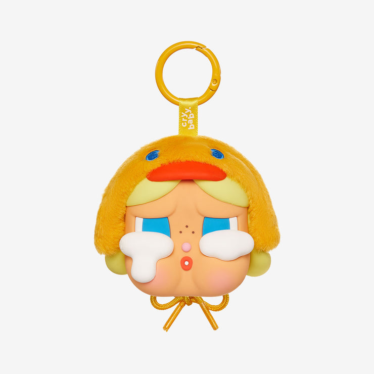 CRYBABY Earphone Case ゴールド POP MART CRYBABY SHINY Collection Crybaby Doll Earphone Case
