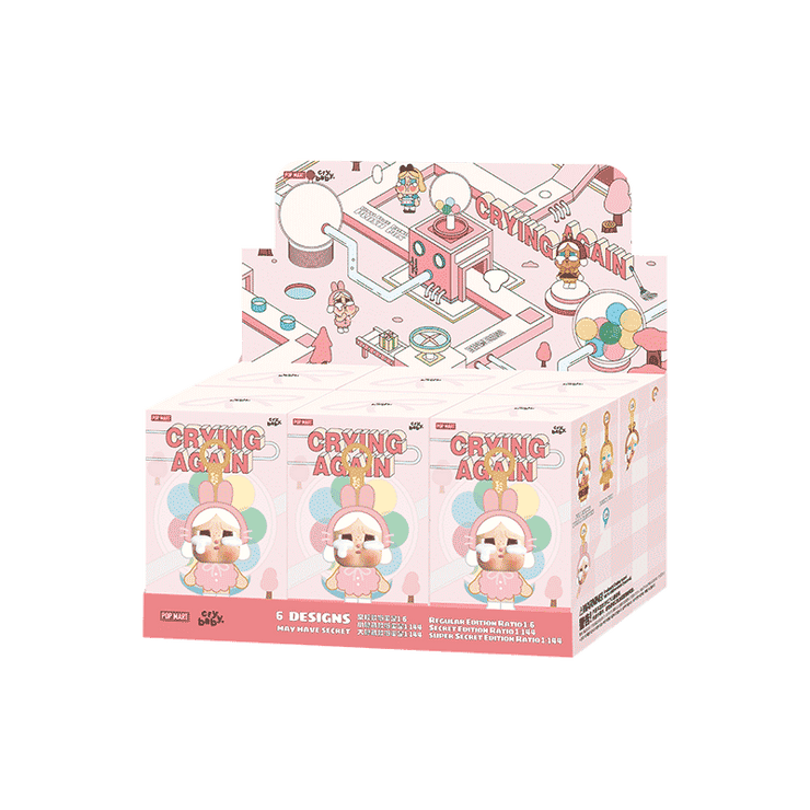 CRYBABY Crying Again Series-Vinyl Face Plush Blind Box