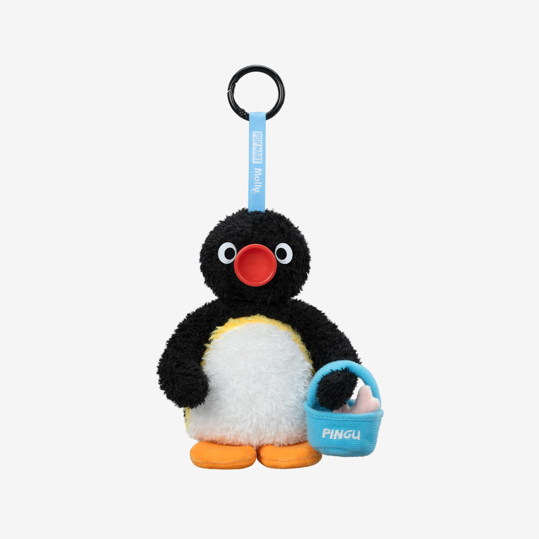 Baby Molly × Pingu Happy Fishing Series-Vinyl Plush Pendant