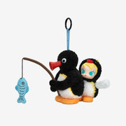 Baby Molly × Pingu Happy Fishing Series-Vinyl Plush Pendant Blind Box [pre order]