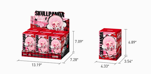 SKULLPANDA Winter Symphony Series Plush Dolls, Blind Box