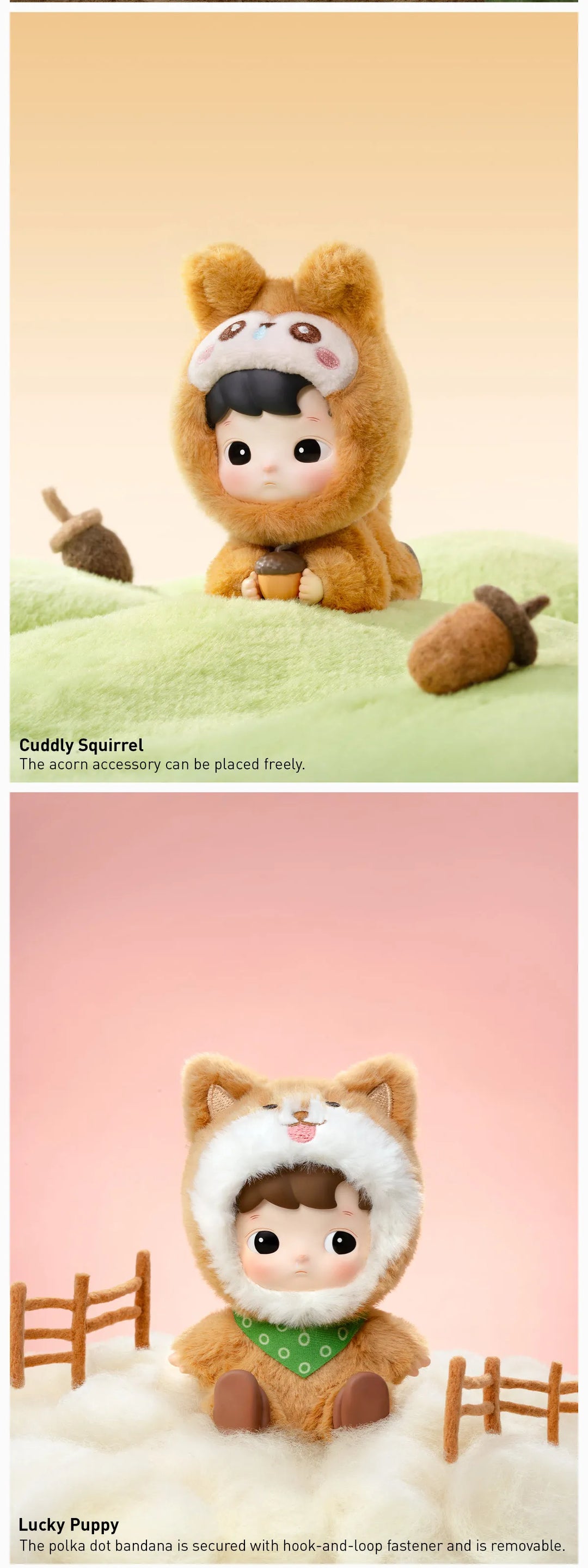 HACIPUPU Snuggle With You Series Figures – Little Mysteries