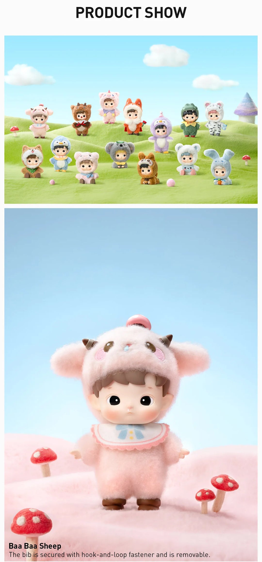 HACIPUPU Snuggle With You Series Figures – Little Mysteries