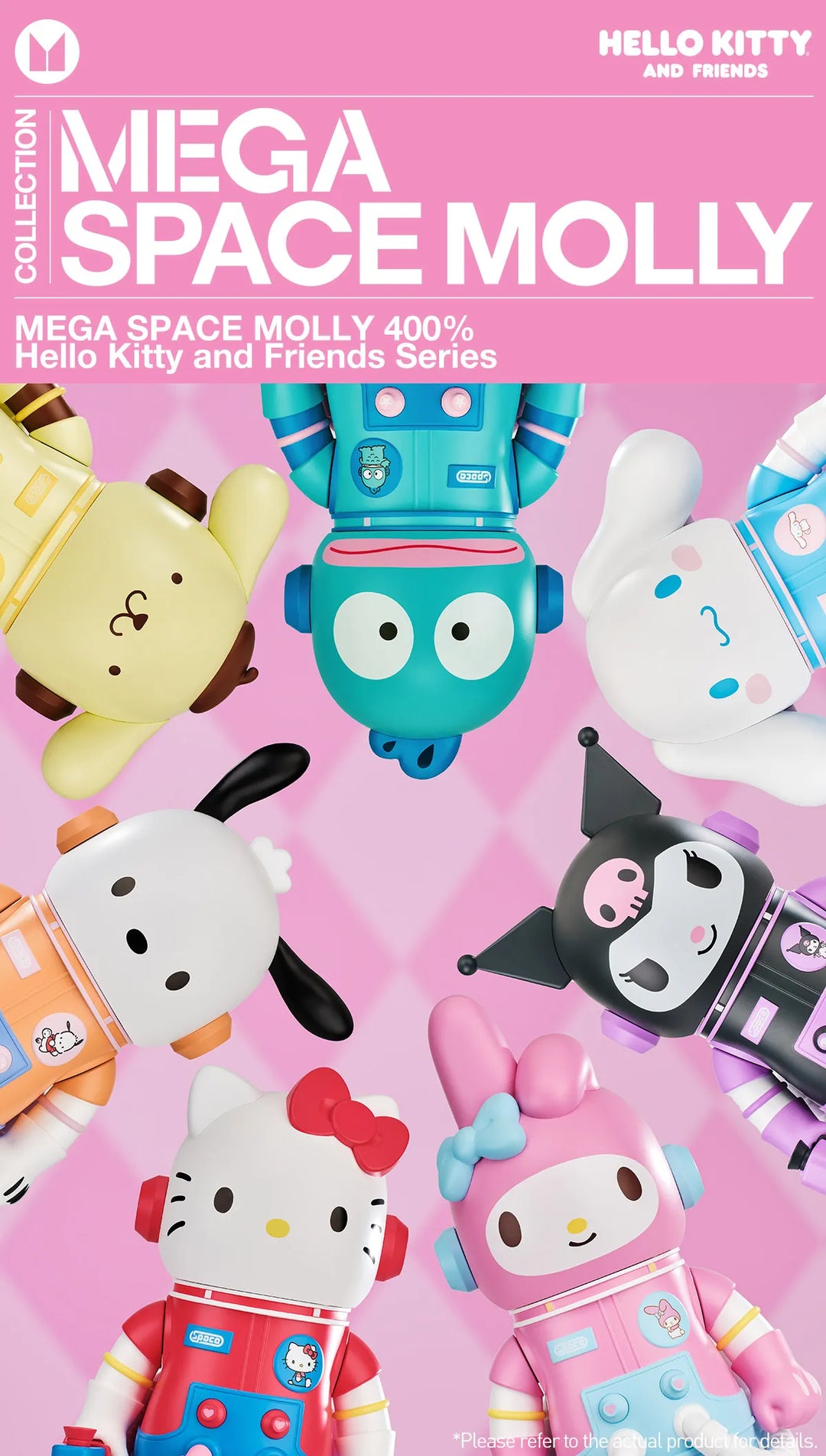 【国内正規品】 Hello 400% MOLLY SPACE MEGA Kitty [pre Series Friends and その他