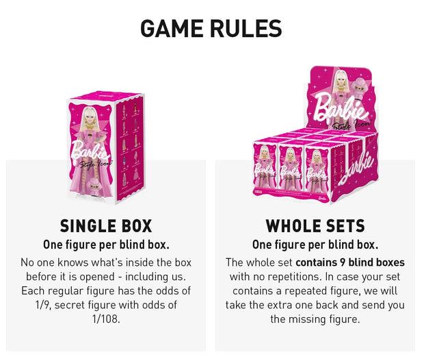 Barbie Style Icon Series Figures - LIMITED EDITION Pre Order