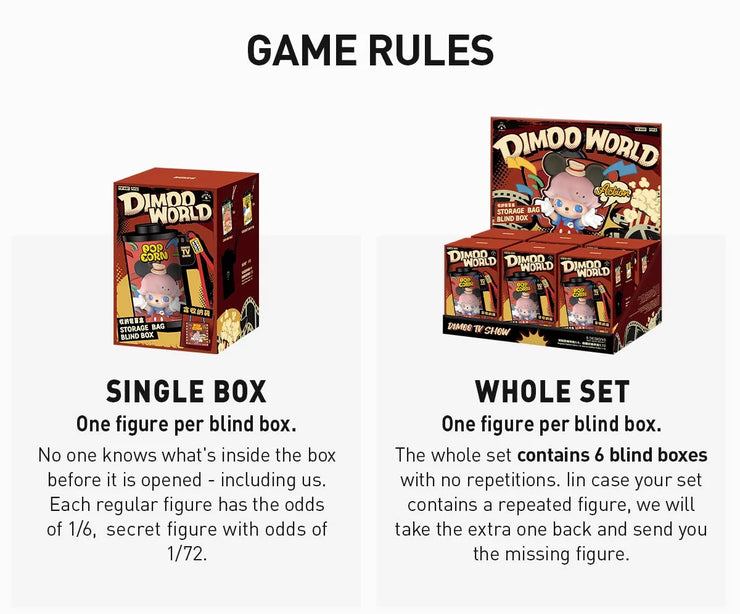 DIMOO WORLD × DISNEY Series-Storage Bag Blind Box Pre order