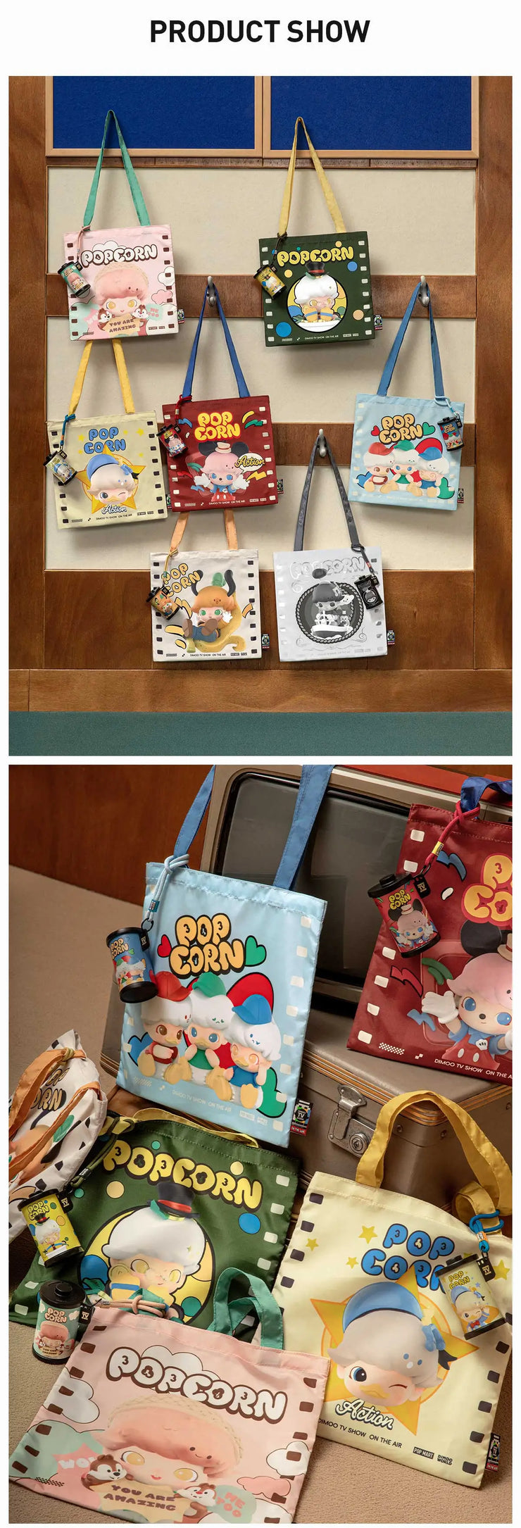 DIMOO WORLD × DISNEY Series-Storage Bag Blind Box Pre order