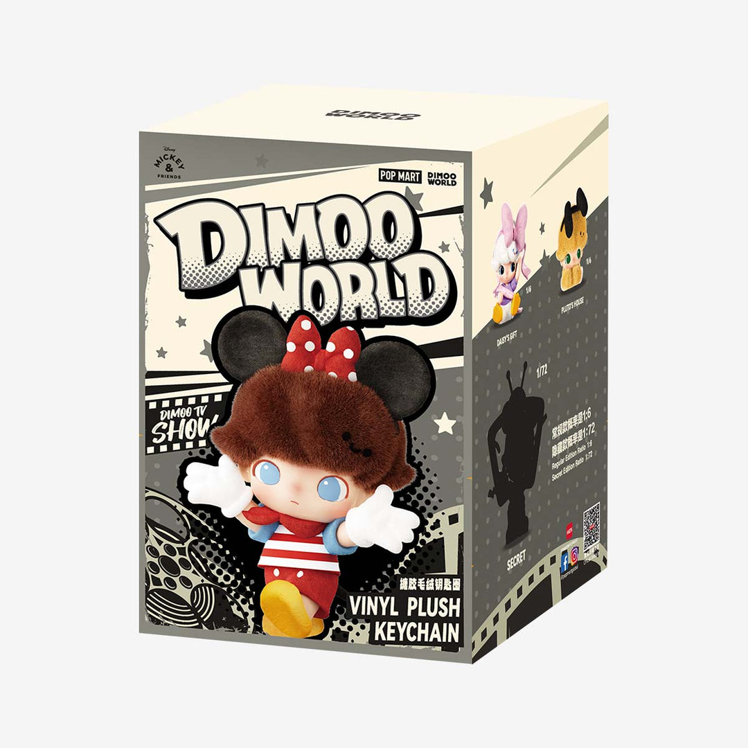 DIMOO WORLD × DISNEY Series-Vinyl Plush Keychain Blind Box Pre