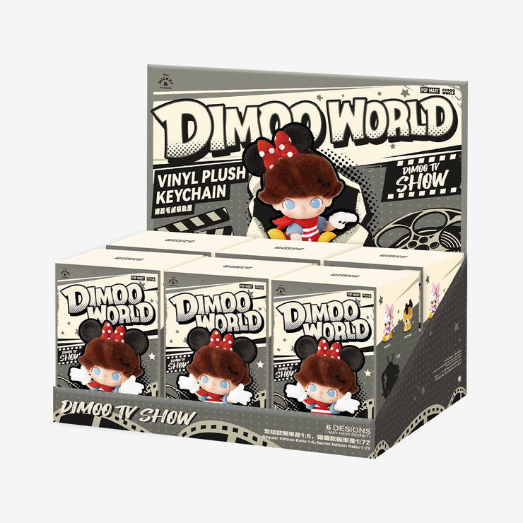 DIMOO WORLD × DISNEY Series-Vinyl Plush Keychain Blind Box Pre order ...