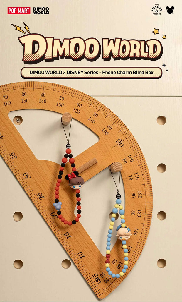 DIMOO WORLD × DISNEY Series - Phone Charm Blind Box Pre Order