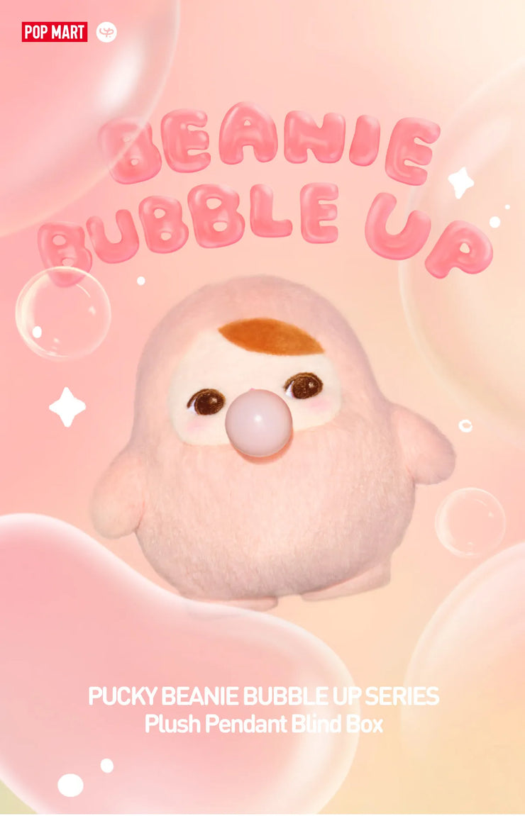 PUCKY BEANIE BUBBLE UP SERIES-Plush Pendant Blind Box Pre Order