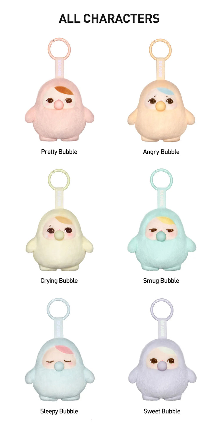 PUCKY BEANIE BUBBLE UP SERIES-Plush Pendant Blind Box Pre Order