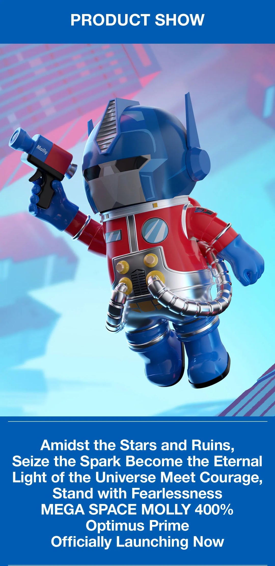 MEGA SPACE MOLLY 400%, 1000% Optimus Prime Pre Order – Little MEGA SPACE MOLLY 400%, 1000% Optimus Prime Pre Order – Little