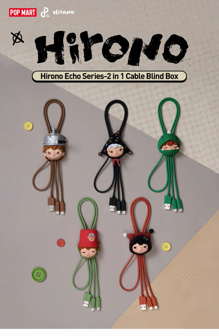 Hirono Echo Series-2 in 1 Cable Blind Box [Pre Order]