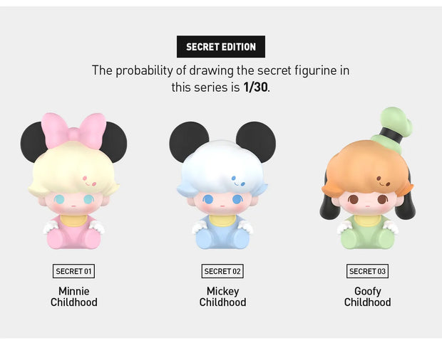 POP BEAN DIMOO WORLD × DISNEY Classic Series（3Pcs Per Pack）[Pre Order]
