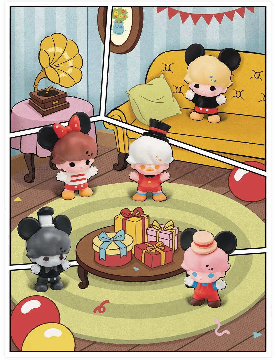 POP BEAN DIMOO WORLD × DISNEY Classic Series(3Pcs Per Pack)[Pre POP BEAN DIMOO WORLD × DISNEY Classic Series(3Pcs Per Pack)[Pre