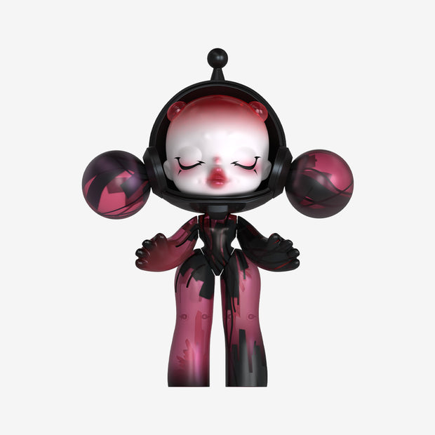 [pre order] MEGA α SKULLPANDA 400% Red Crystal