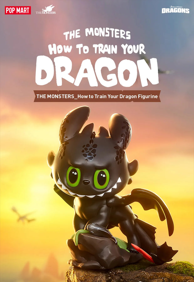 [pre order] THE MONSTERS How to Train Your Dragon Figurine