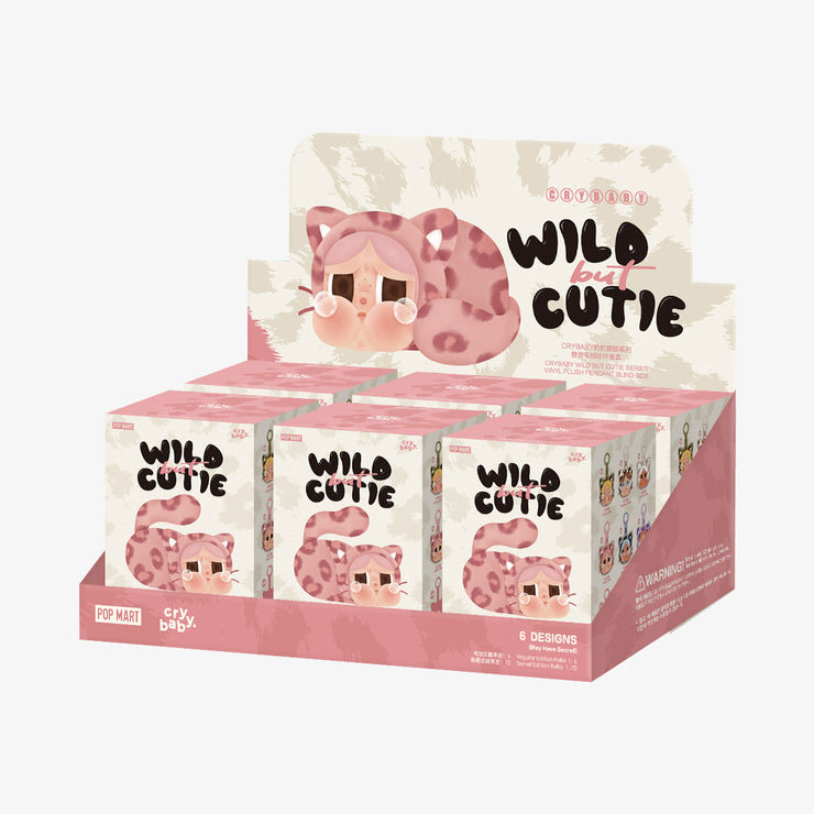 CRYBABY Wild but Cutie Series - Vinyl Plush Pendant Blind Box [pre order]