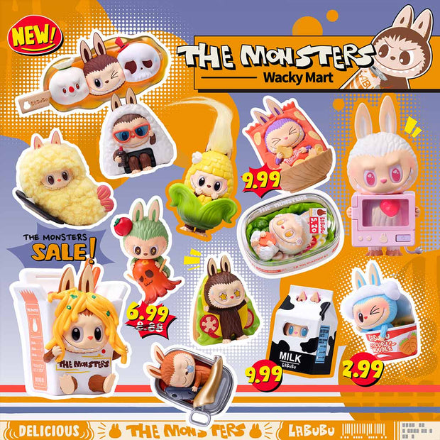 [pre order] THE MONSTERS Wacky Mart Series Figures