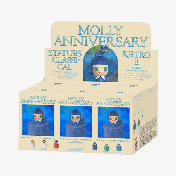 [pre order] MOLLY Anniversary Statues Classical Retro 2 Series-Scented Candle Blind Box