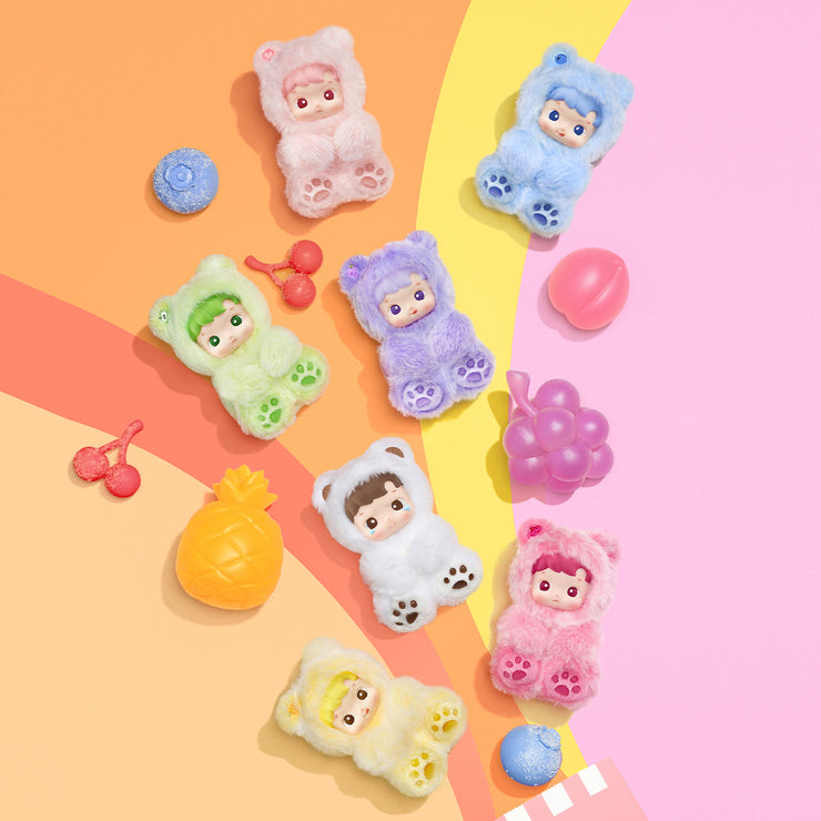 [pre order] HACIPUPU Gummy Bear Series-Vinyl Plush Pendant Blind Box
