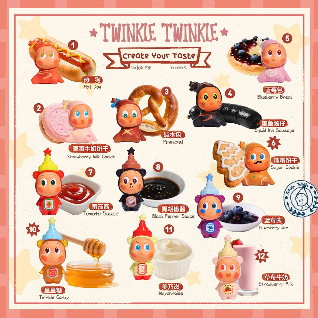 pre order] Twinkle Twinkle Create Your Taste Series Figures - B