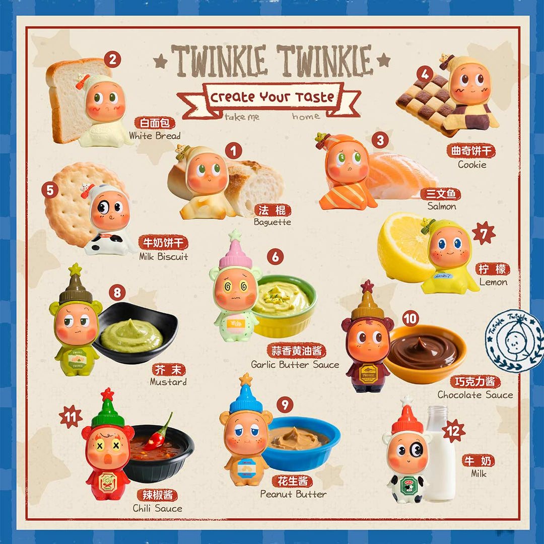 pre order] Twinkle Twinkle Create Your Taste Series Figures - A