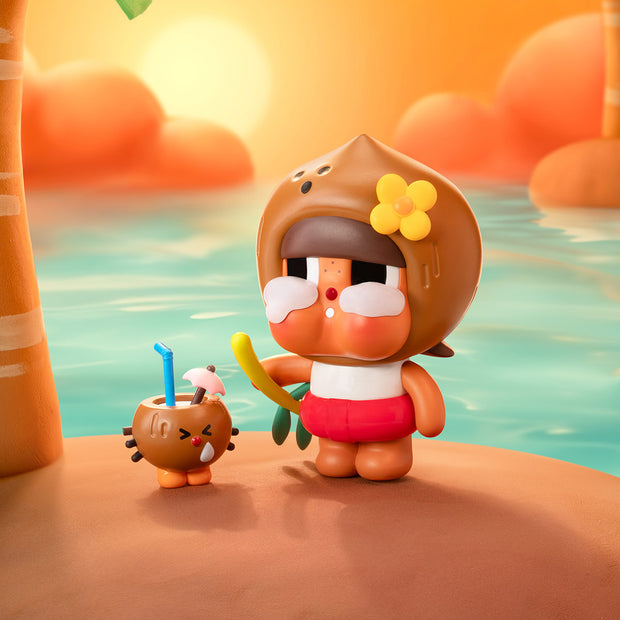 [pre order] Crybaby Coconut Figure-Brown