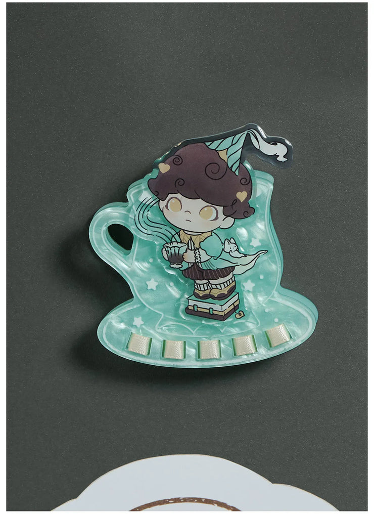 [pre order] DIMOO Crush on Coffee Series-Acrylic Fridge Magnet Clip Blind Box