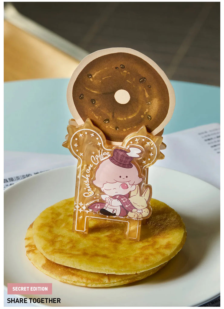 [pre order] DIMOO Crush on Coffee Series-Acrylic Fridge Magnet Clip Blind Box