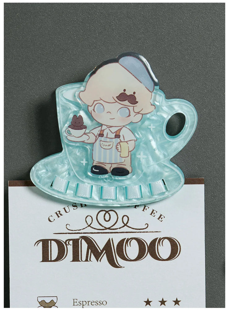 [pre order] DIMOO Crush on Coffee Series-Acrylic Fridge Magnet Clip Blind Box
