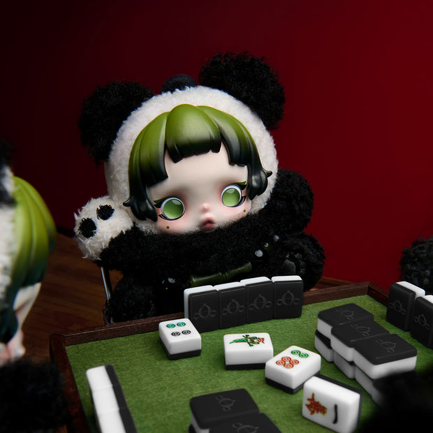 [pre order] SKULLPANDA Lazy Panda Plush Doll Pendant