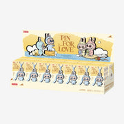 [pre order] THE MONSTER Pin for Love Series- Vinyl Plush Pendant blind box (A-M)