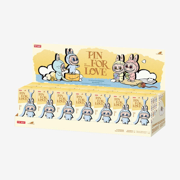 [pre order] THE MONSTER Pin for Love Series- Vinyl Plush Pendant blind box (A-M)
