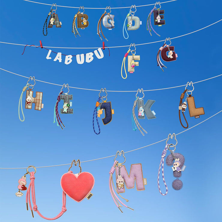 [pre order] THE MONSTERS Pin for Love Series- Letter Pendant Blind Box (A-M)