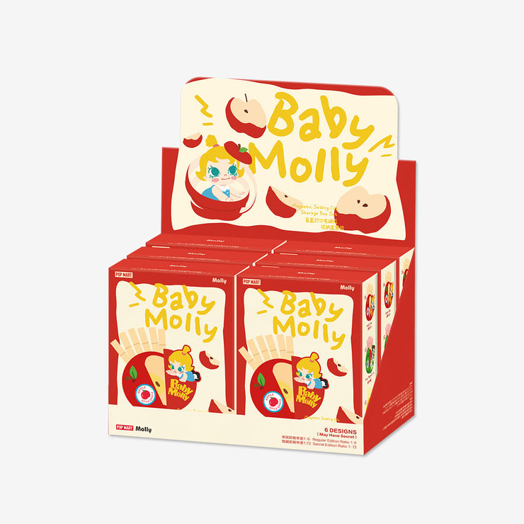 [pre order] Baby Molly Fruity Aroma Series-Magnetic Sealing Clip Storage Box Set
