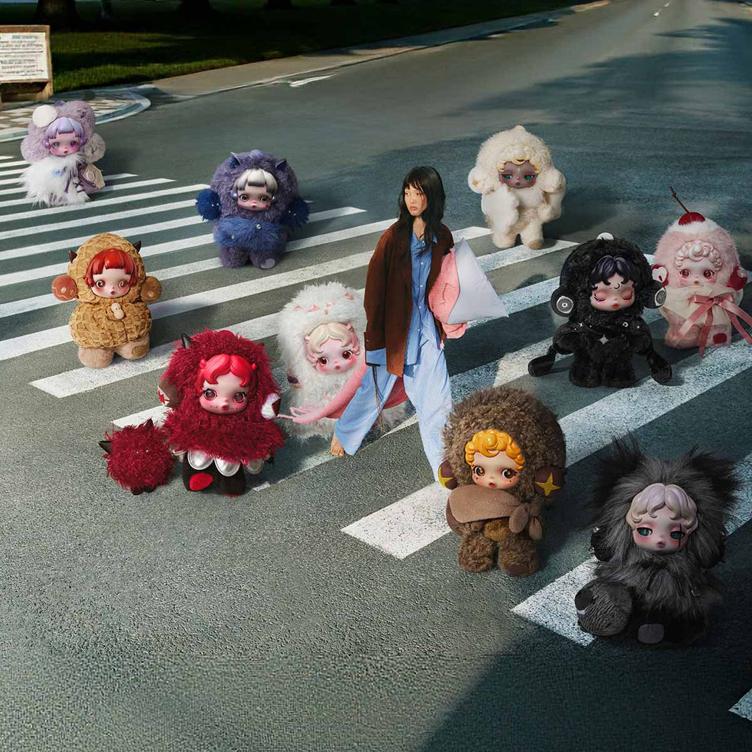 SKULLPANDA Lazy Panda You Found Me 2点セット pre order] SKULLPANDA You Found Me! Series Plush Doll