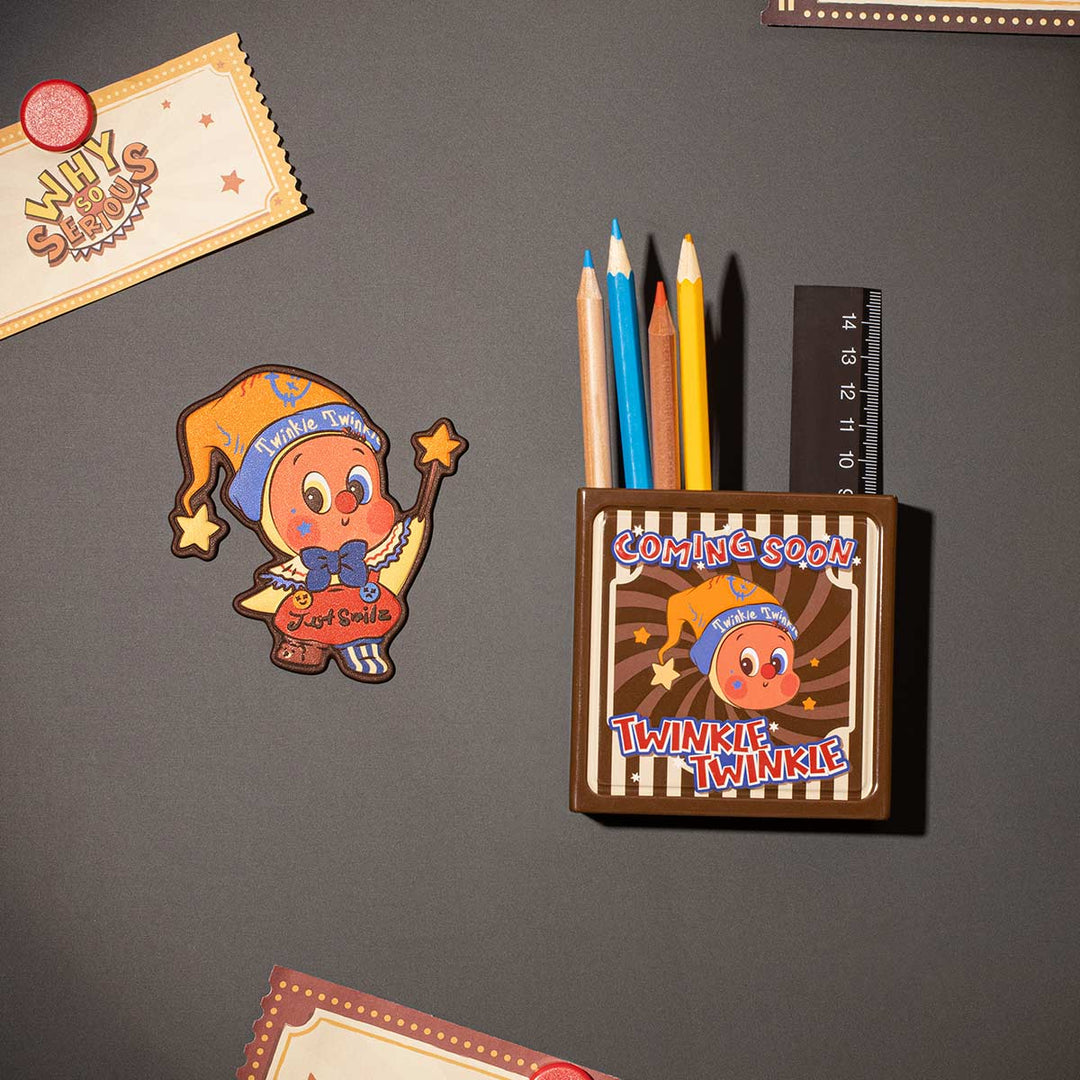 pre order] WHY SO SERIOUS Series - Magnetic Sealing Clip Storage